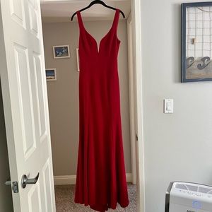 Lulus Red Dress, size S. Worn 1! Dry cleaned.
